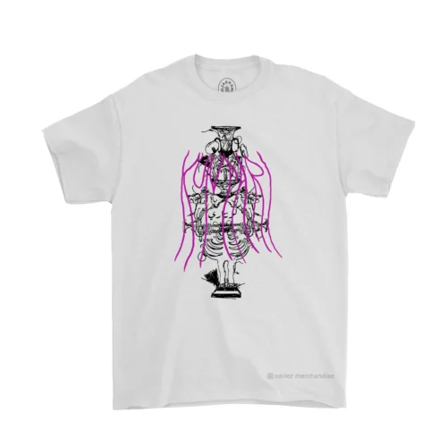 ORIGINAL T SHIRT KUNTARI - EUROPE TOUR WHITE RELEASE BY BOJAKRAMA