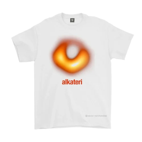 ORIGINAL T SHIRT ALKATERI - ZAMAN WHITE RELEASE BY CHERRYPOP