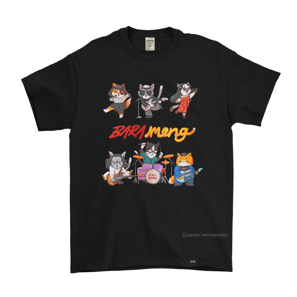 ORIGINAL T SHIRT BARASUARA - BARAMENG RELEASE BY OFFICIAL