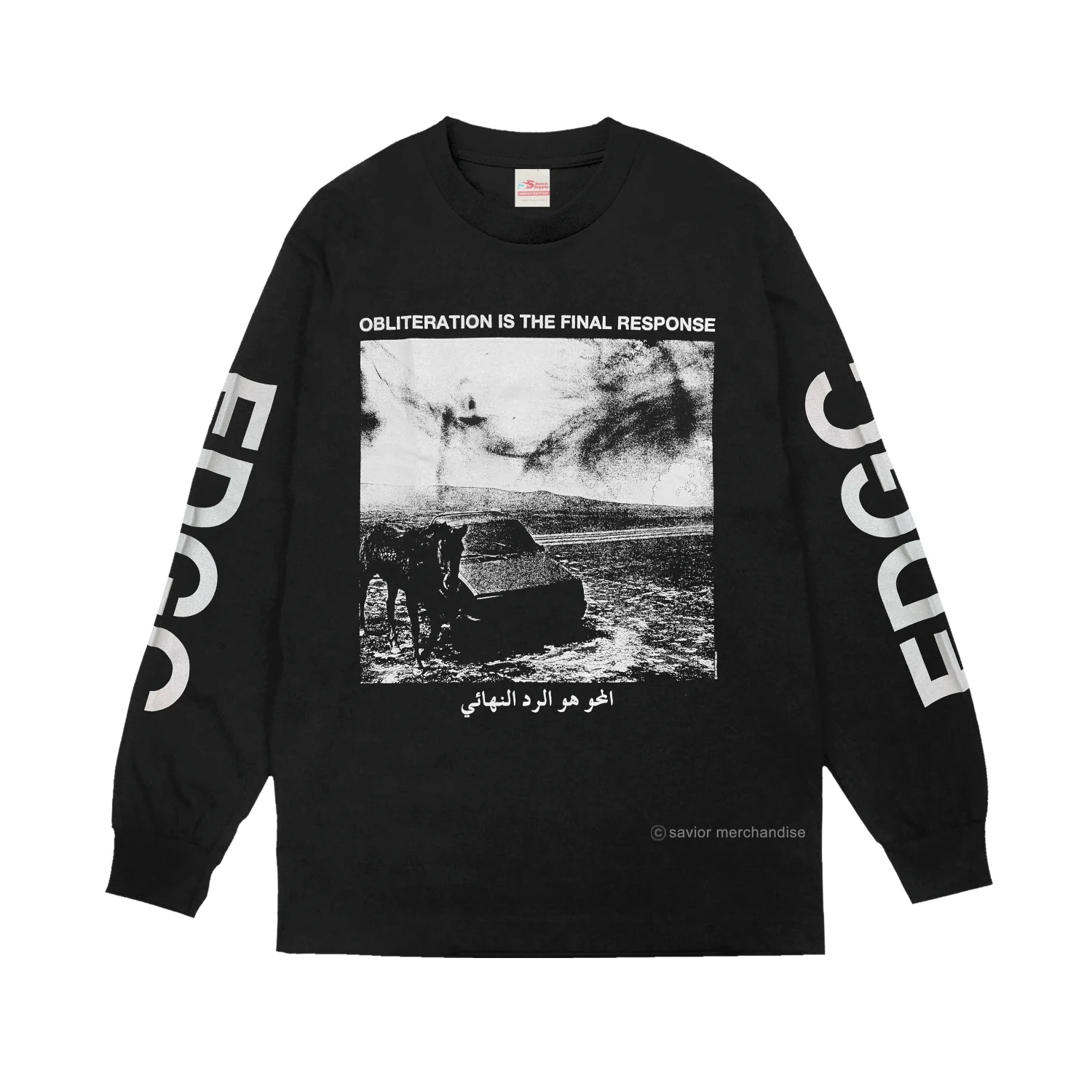 ORIGINAL LONGSLEEVE EXTREME DECAY - EDGC BLACK RELEASE BY OFFICIAL