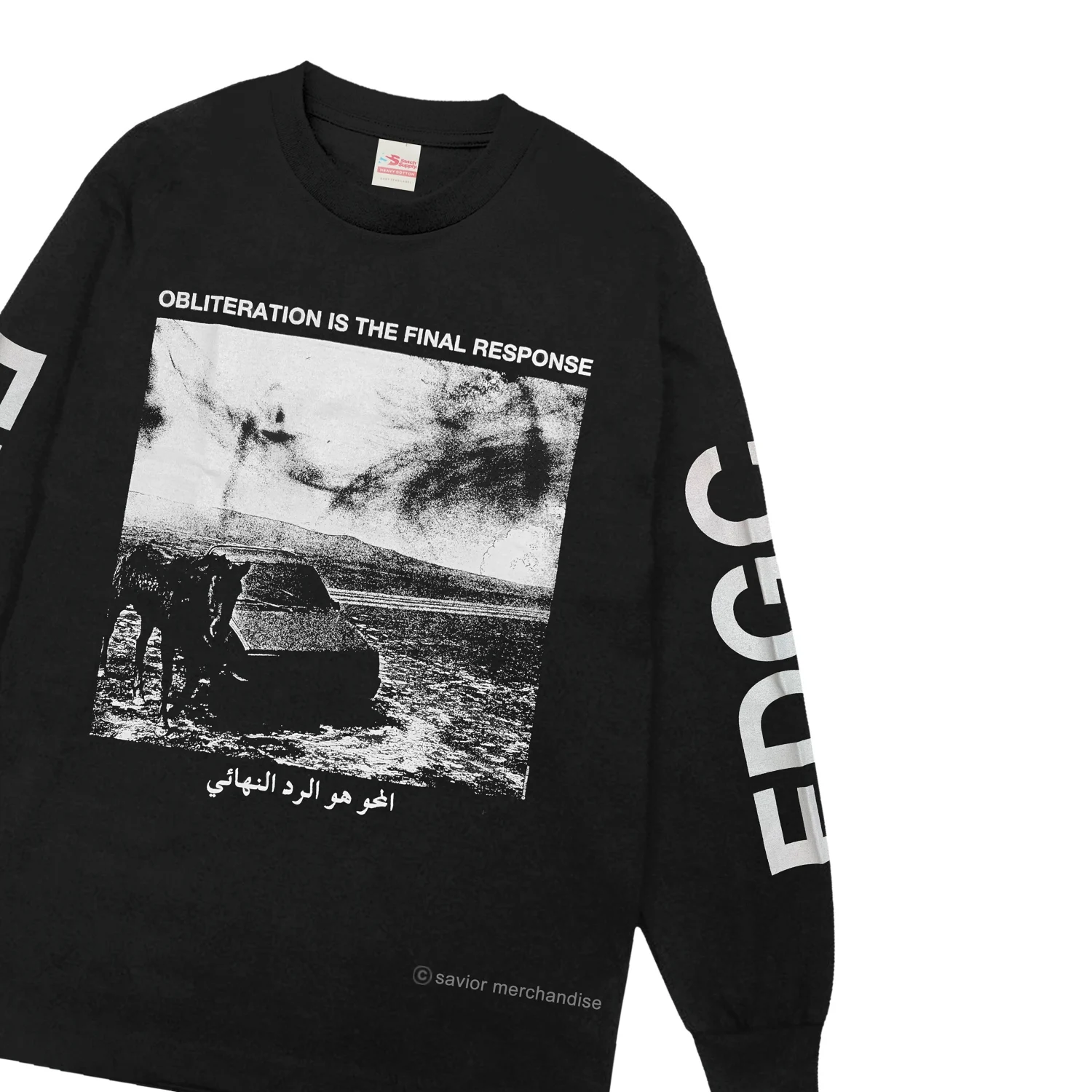 ORIGINAL LONGSLEEVE EXTREME DECAY - EDGC BLACK RELEASE BY OFFICIAL - Image 3