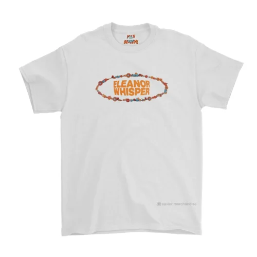 ORIGINAL T SHIRT ELEANOR WHISPER- FLOWER WHITE RELEASE BY OFFICIAL