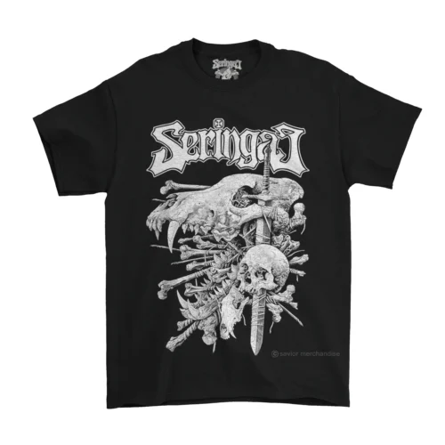 ORIGINAL T SHIRT SERINGAI - MENUNTASKAN DENDAM RELEASE BY OFFICIAL