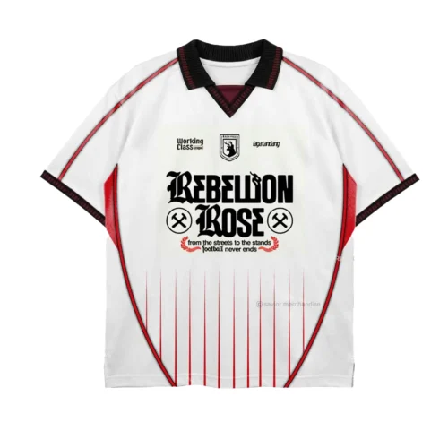 ORIGINAL JERSEY REBELLION ROSE X FC RAINFALL - WORKING CLASS LEAGUE RELEASE BY OFFICIAL