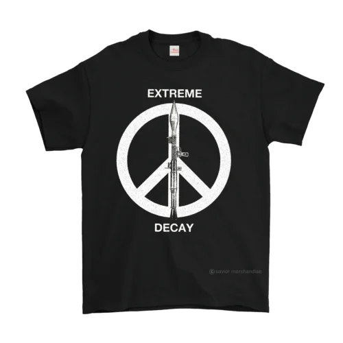 ORIGINAL TSHIRT EXTREME DECAY - PEACEMAKER RELEASE BY OFFICIAL