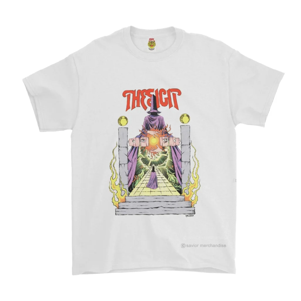 ORIGINAL T SHIRT THE SIGIT - CONFUSION WHITE RELEASE BY LISENSSSIAL