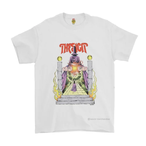 ORIGINAL T SHIRT THE SIGIT - CONFUSION WHITE RELEASE BY LISENSSSIAL