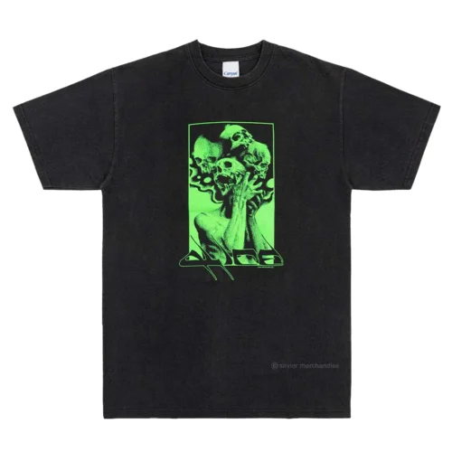 ORIGINAL TSHIRT ALICE - ALFACES BLACKWASH RELEASE BY DISASTER
