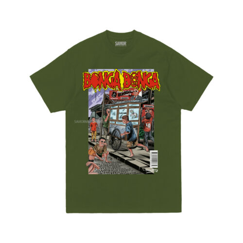 ORIGINAL T SHIRT BONGABONGA BALIHO GREEN