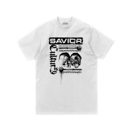 ORIGINAL T SHIRT SAVIOR CULTURE - ETERNAL WHITE