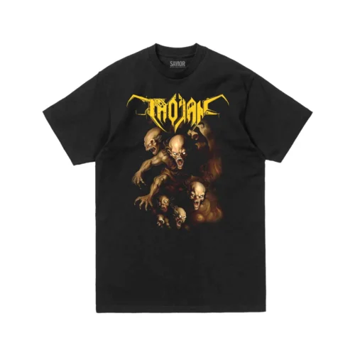 ORIGINAL T SHIRT TROJAN COSMIC RELEASE BY : SAVIOR MERCH