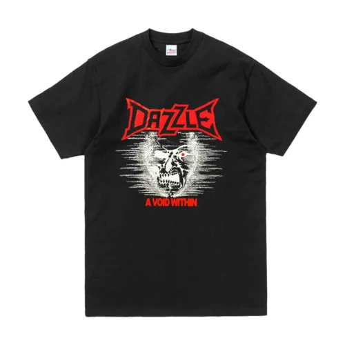 ORIGINAL T SHIRT DAZZLE - A VOID WITHIN RELEASE BY BAND