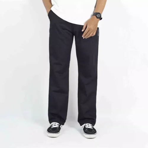 CHINOS PANTS STRAIGHT FIT CULTURE AMERICAN TWILL - EMBROIDERY LOGO