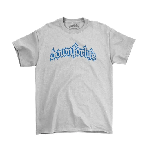 ORIGINAL T SHIRT DOWN FOR LIFE - HARDCORE MISTY