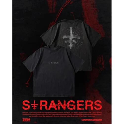 ORIGINAL T SHIRT STRANGERS - UNKNOWN RELEASE BY OFFICIAL