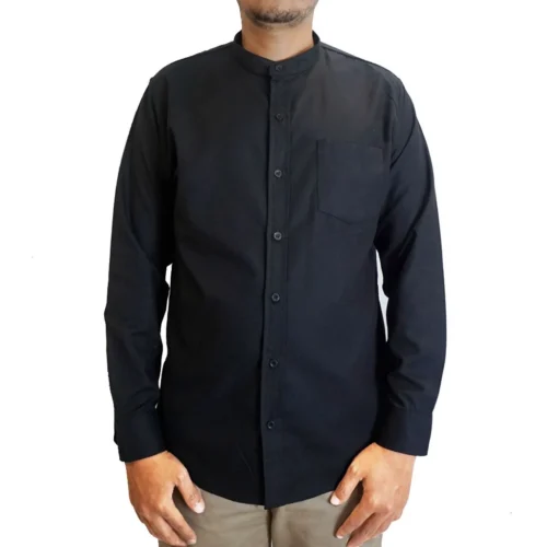 ORIGINAL KEMEJA KOKO SAVIOR CULTURE - BLACK V2