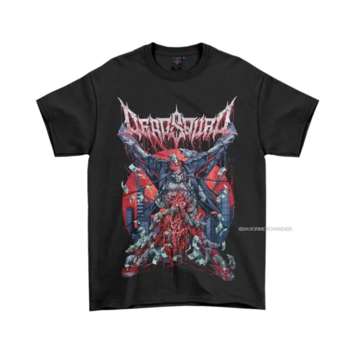 ORIGINAL T SHIRT DEADSQUAD - CATACLYSMIC TOUR 2026 RILIS BY OFFICIAL