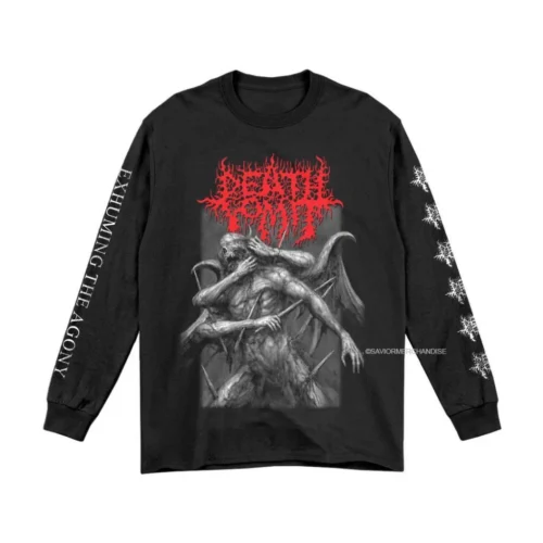 (PRE ORDER) ORIGINAL LONGSLEEVE DEATH VOMIT - EXHUMING THE AGONY RILIS BY SAVIOR MERCHANDISE