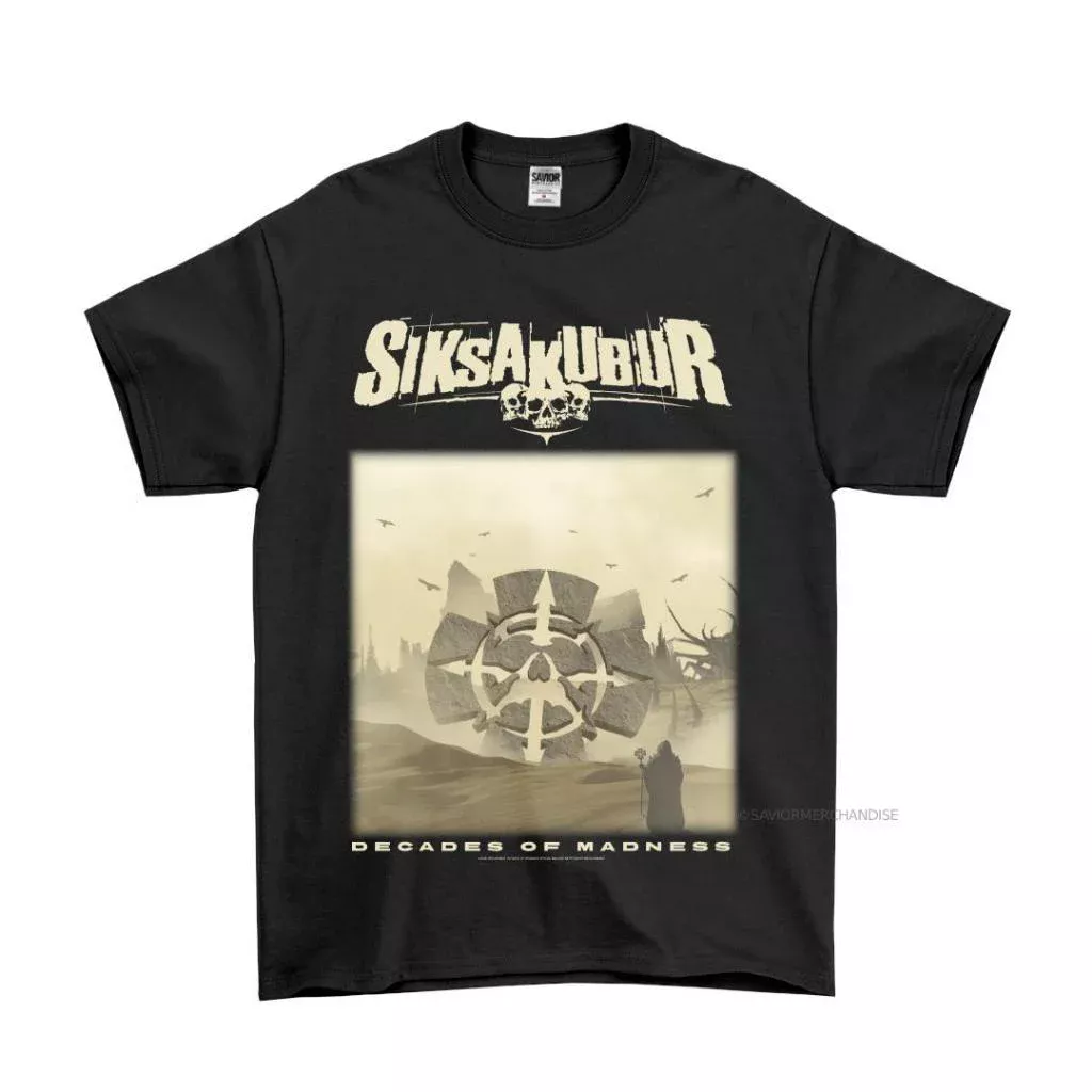 ORIGINAL T SHIRT SIKSAKUBUR - 30 YEARS OF MADNESS RILIS BY SAVIOR MERCHANDISE