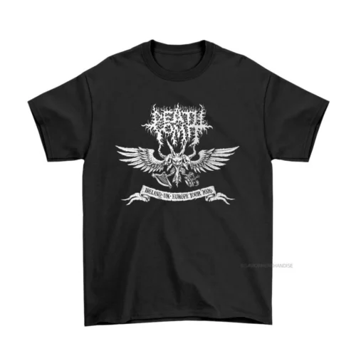 ORIGINAL T SHIRT DEATH VOMIT BW - CATACLYSMIC RELEASE BY OFFICIAL